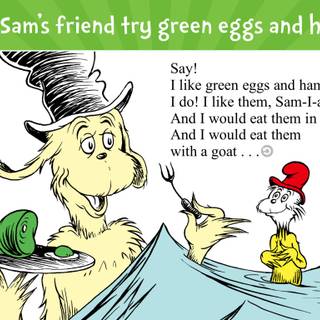 Green Eggs and Ham wallpaper