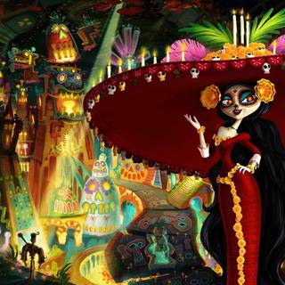 La Catrina wallpaper