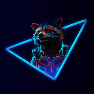Rocket Raccoon Avengers Android wallpaper
