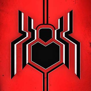 Spider-Man Far From Home logo wallpaper