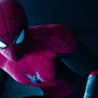 Spider-Man Far From Home logo wallpaper