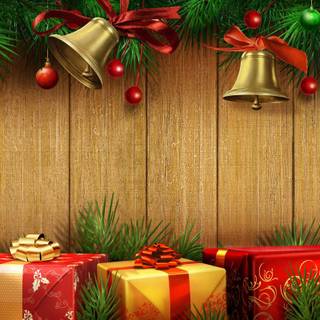 FF7 Christmas wallpaper