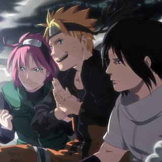 Sakura and Saskia wallpaper