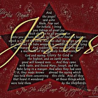 Christmas religious wallpaper