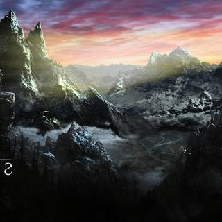 Mount scenery wallpaper