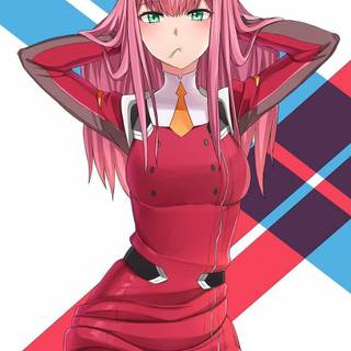 Anime Zero Two Android wallpaper