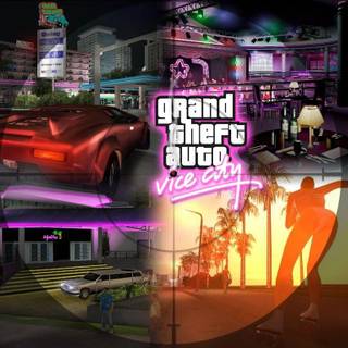 GTA Vice City desktop wallpaper