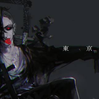 Tokyo Ghoul aesthetic wallpaper