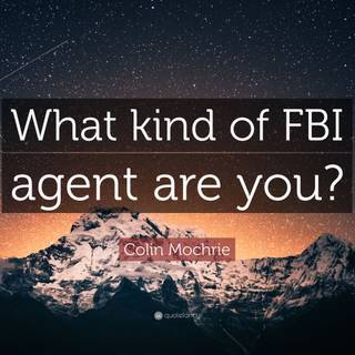 FBI agent wallpaper
