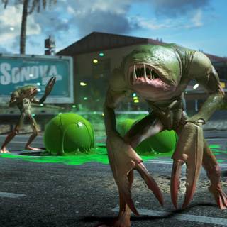 Attack of the Radioactive Thing wallpaper