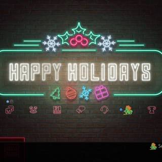 Playstation Vita Christmas wallpaper