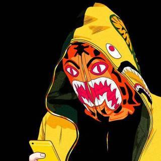 Bape Shark iPhone wallpaper