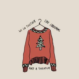 Cute VSCO Christmas wallpaper
