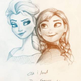 Tumblr Elsa and Anna wallpaper