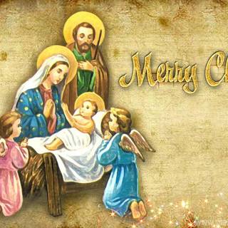 Christmas Nativity Desktop wallpaper
