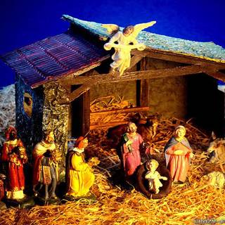 Christmas Nativity Desktop wallpaper