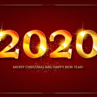 2020 New Year wallpaper