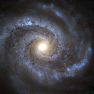 Spiral Galaxy 4K wallpaper