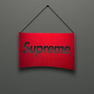 Supreme HD iPhone wallpaper