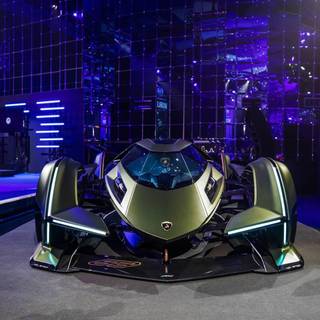 Lamborghini Lambo V12 Vision Gran Turismo 2019 wallpaper