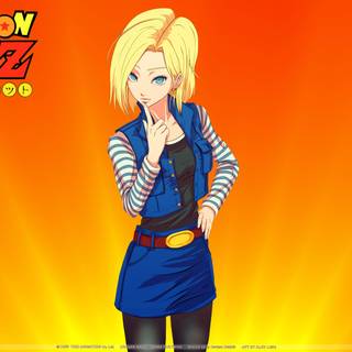 Android 18 jeans wallpaper