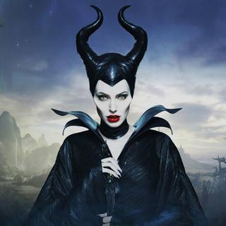 Purple Maleficent wallpaper