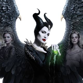 Purple Maleficent wallpaper