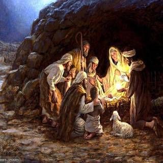 Jesus Christmas wallpaper