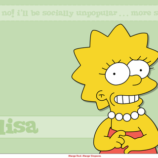 Desktop Lisa Simpson wallpaper