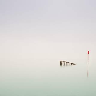 Lake minimalist wallpaper