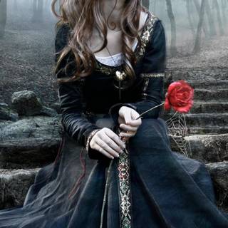 Gothic girls wallpaper