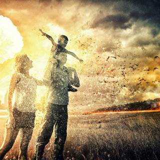 The Sand Family wallpaper