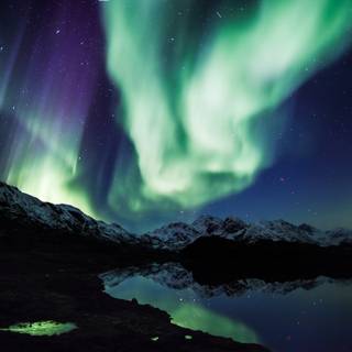 Aurora lights wallpaper