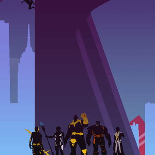 Avengers logo mobile wallpaper