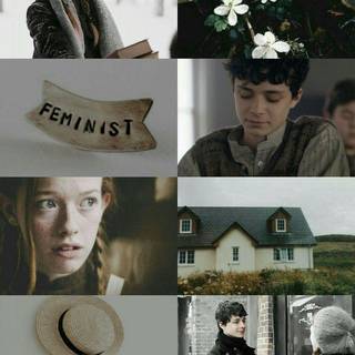 Anne and Gilbert kiss wallpaper