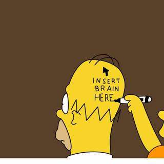 The Simpsons computer wallpaper