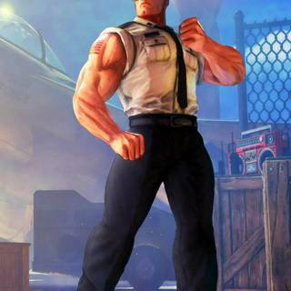 Guile HD mobile wallpaper
