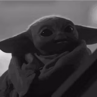 Baby Yoda desktop wallpaper