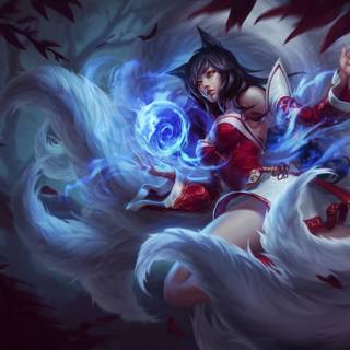 The nine tailed fox wallpaper