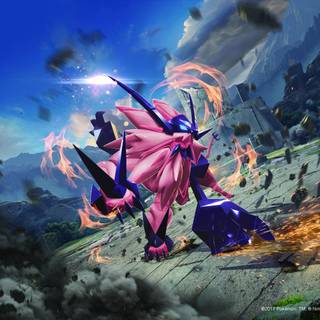 Dusk Mane Necrozma wallpaper