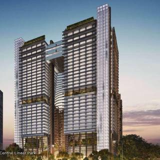 Marina One architecture Singapore wallpaper