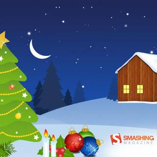 Coming up Christmas days wallpaper