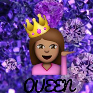 Queen Emoji wallpaper