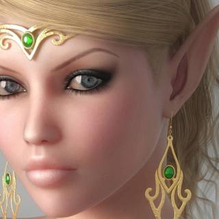 Elf princess wallpaper