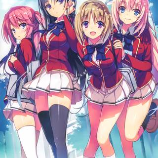 Classroom of the Elite mobile wallpaper