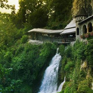 Nature architecture wallpaper