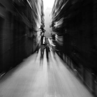 Buildings perspective wallpaper