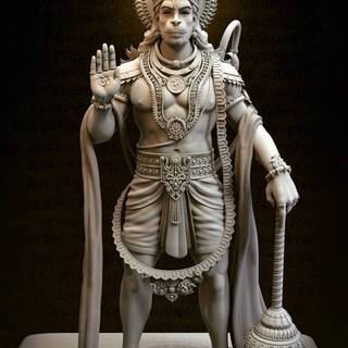 Black Hanuman wallpaper