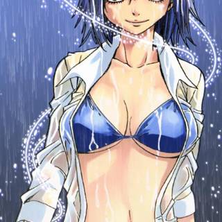 Juvia cute Android quotes wallpaper