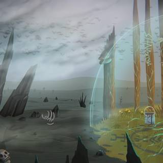 Little Misfortune desktop wallpaper